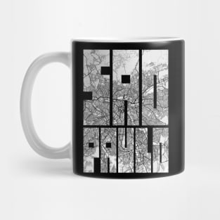 Sao Paulo, Brazil City Map Typography - Light Mug